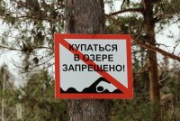 Напоминаем о запрете купания в озере Плесцы 