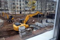 Работа идет