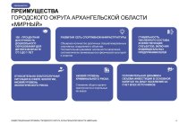 ИНВЕСТИЦИОННЫЙ ПРОФИЛЬ ГОРОДСКОГО ОКРУГА АРХАНГЕЛЬСКОЙ ОБЛАСТИ «МИРНЫЙ»