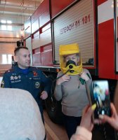 В преддверии Дня пожарной охраны для ветеранов провели экскурсию